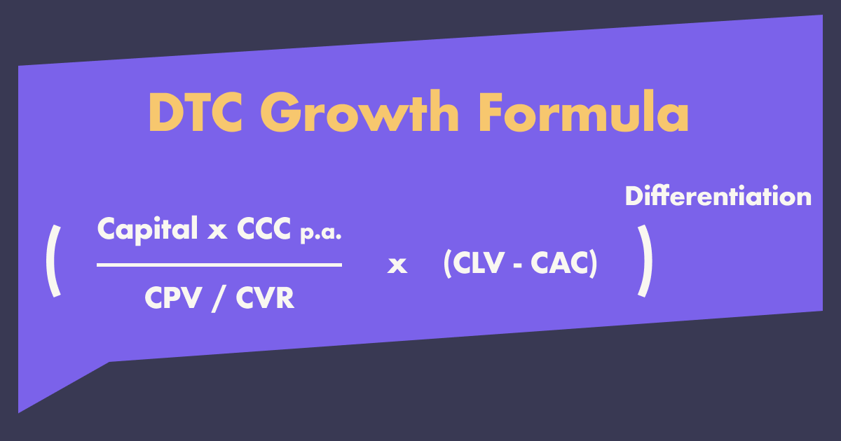 DTC增长公式