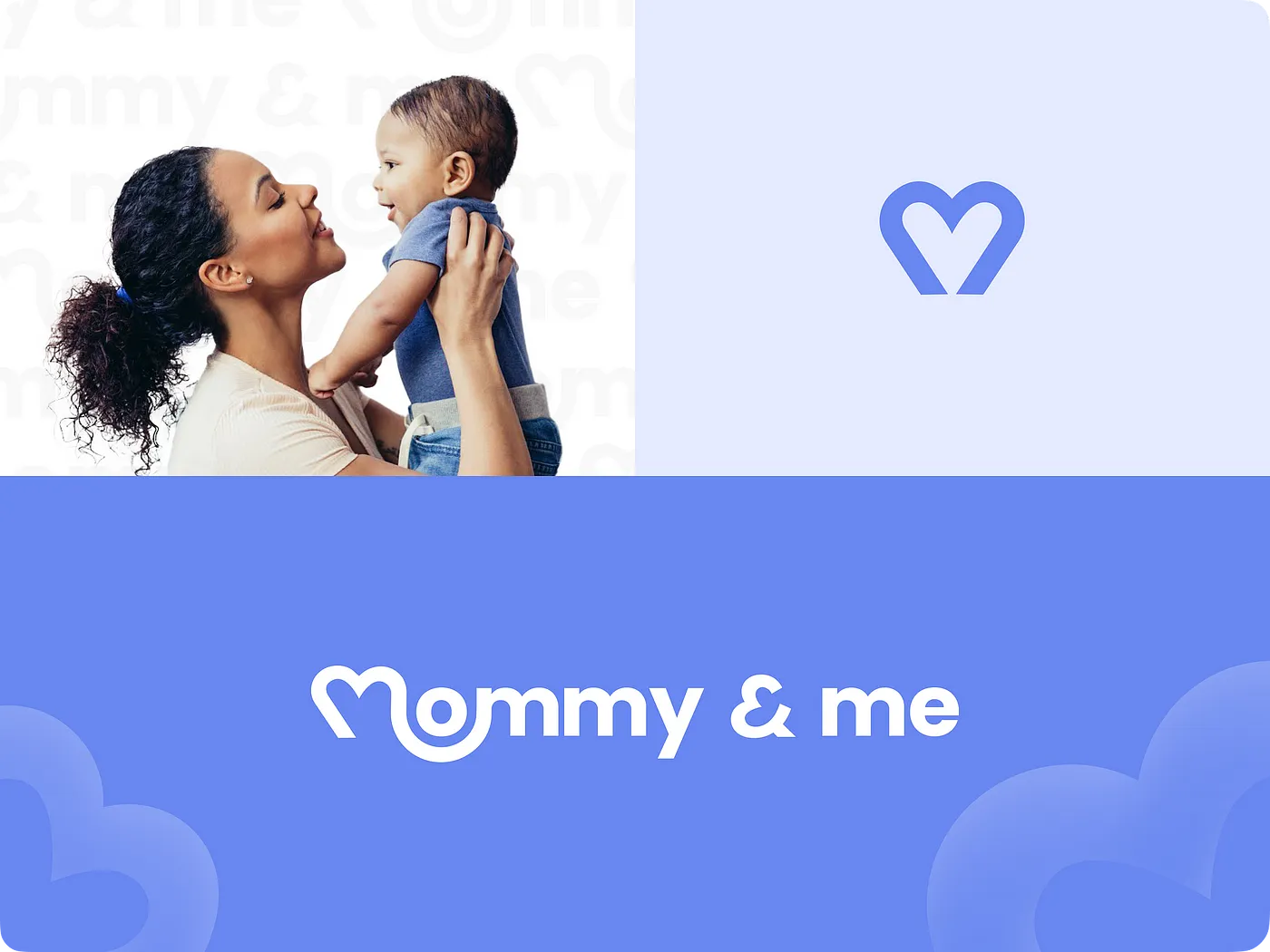 Mommy & Me — 儿童品牌标志及形象设计